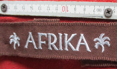 Bande de bras Afrikakorps avec palmiers – Brodé en marron, longueur environ 35 cm | Militaria