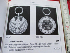 Katalog Orden Wehrmacht mit Preisen Fotos in D-Mark