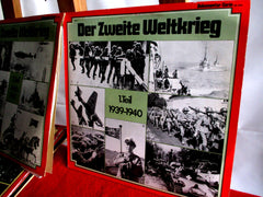 Wehrmacht Der Zweite Weltkrieg 2 Stück 1939 - 1945 Schallplatte Vinyl-LP