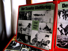 Wehrmacht Der Zweite Weltkrieg 2 Stück 1939 - 1945 Schallplatte Vinyl-LP