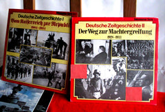 2 Stück Schallplatte / Vinyl Deutsche Zeitgeschichte 1904 - 1933 I+II