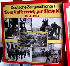 2 Stück Schallplatte / Vinyl Deutsche Zeitgeschichte 1904 - 1933 I+II