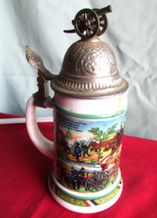 alter Reservistenkrug Artillerie 11. FAR Bayern Erinnerung an meine Dienstzeit Wappen 11. Feldartillerie 11.Feldartillerie Regiment Erinnerung an meine Dienstzeit