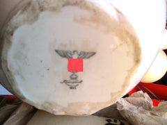 Wehrmacht Suppenschüssel Kantinengeschirr mit HK Löwenkopf, Schüssel, 1941 Kornigszelt