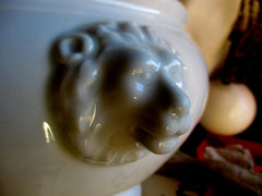 Wehrmacht Suppenschüssel Kantinengeschirr mit HK Löwenkopf, Schüssel, 1941 Kornigszelt