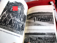 Propaganda NSDAP Fotos Niedersachsen marschieren Niedersachsentag 23. und 24.06.1934 - Broschierte Ausgabe aus dem Jahr 1934