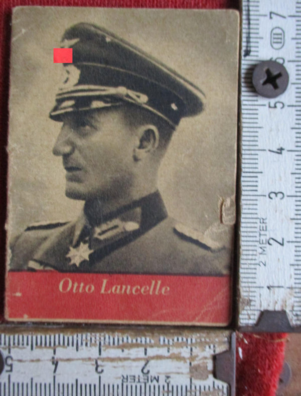 Otto Lancelle Sammelheft Ritterkreuz Träger der Wehrmacht Original !! mit Texten und Fotos zu Ritterkreuzträgern