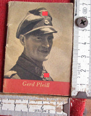 Gerd Pleiß WHW Sammelheft Ritterkreuz Träger der Wehrmacht Original !! mit Texten und Fotos zu Ritterkreuzträgern