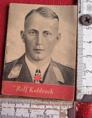 Rolf Kaldrack WHW Sammelheft Ritterkreuz Träger der Wehrmacht Original !! mit Texten und Fotos zu Ritterkreuzträgern