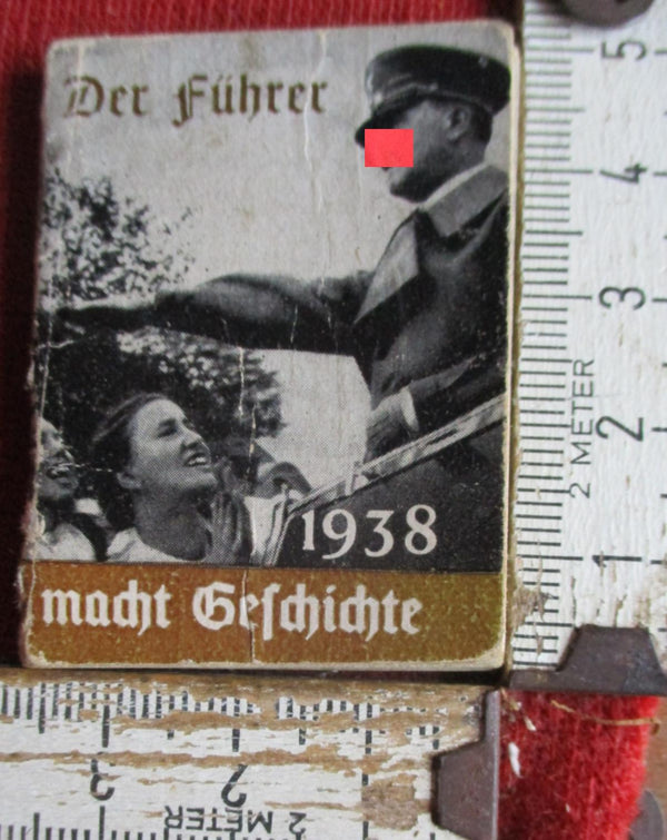 1938 der Führer macht Geschichte WHW Sammelheft Original !! siehe Scan