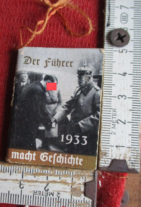 Hitler 1933 der Führer macht Geschichte WHW Sammelheft Original !! siehe Scan