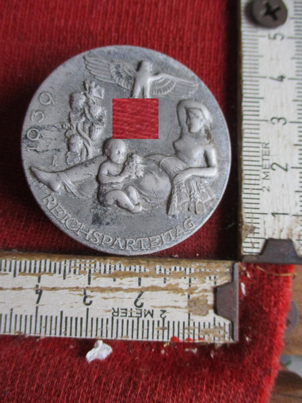 Abzeichen zum Reichsparteitag 1939 an Nadel