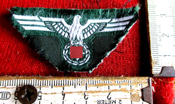 Uniform Reichsadler aus Stoff Gestickt mit HK Wehrmacht