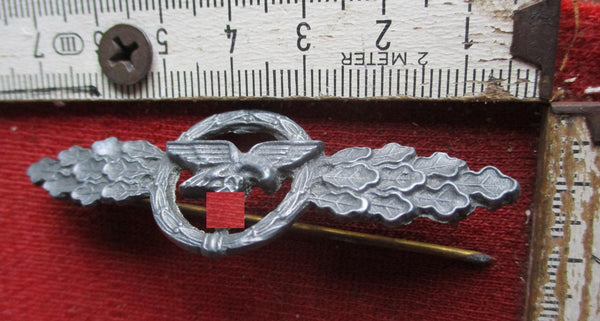 Luftwaffe Frontflugspange für Transport- und Luftlandeflieger in Silber Spange Orden