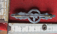 Luftwaffe Frontflugspange für Transport- und Luftlandeflieger in Silber Spange Orden