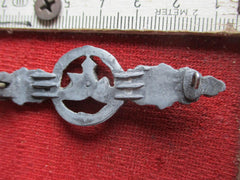 Luftwaffe Frontflugspange für Transport- und Luftlandeflieger in Silber Spange Orden