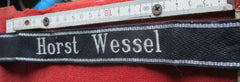 SS-Division Horst Wessel Traditions-Ärmelband Länge ca 40 cm