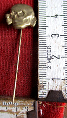 Anstecknadel SS ORDEN Totenkopf Panzer SS Skull + Bones aus einem alten Händlerbestand