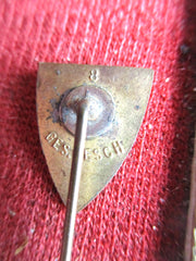 Anstecknadel ORDEN Reservisten emailliert Freikorps schwarz weiß rot Kyffhäuserbund mit HK aus einem alten Händlerbestand