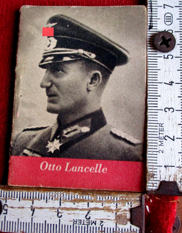 Otto Lancelle WHW Sammelheft Ritterkreuz Träger der Wehrmacht Original !! mit Texten und Fotos zu Ritterkreuzträgern