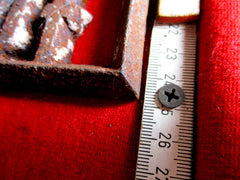 SS Erbhof Plakette Schild aus Westpreussen Maße ca 24x20 cm