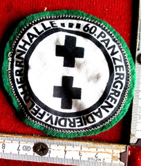 SS-Feldherrnhalle 60.Panzer-Grenadier-Division Stoff Abzeichen