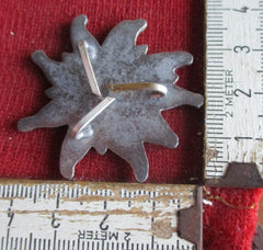 Gebirgsjäger Abzeichen mit Hakenkreuz rückseitig 3 Splinte für Uniform Mütze Schiffchen