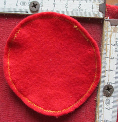 SS 21. Waffen-Gebirgs-Division Skanderbeg albanische Nr. 1 Stoff Abzeichen