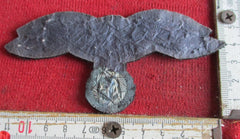 Uniform gestickter Adler mit Hakenkreuz ca 11x 6 cm HK Wehrmacht  NSFK