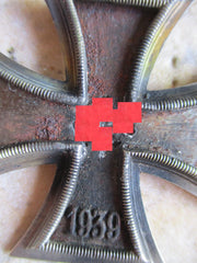 EK 1 im Etui eiserne Kreuz 1.Klasse leider Nadel abgebrochen