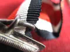 ORIGINAL Wehrmacht EK 2 am Band eiserne Kreuz 2. Klasse mit HK 1939 2. WK