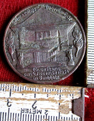 Buchholz Nordheide 1934 Gedenk Münze Adolf Hitler AH Treue Medaille