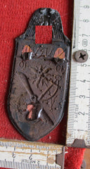 Narvikschild 1940 auf Narvik Norwegen Ärmel Schild