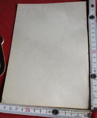 Urkunde blanko mit Unterschrift Deutsche Schutzwall Ehrenzeichen Reichskanzlei aus einem alten Händlerbestand