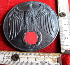 alte Wandplakette Adler mit HK Durchmesser ca. 80 mm