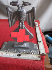 Schreibtisch Dekoration Doppeladler mit HK Adler