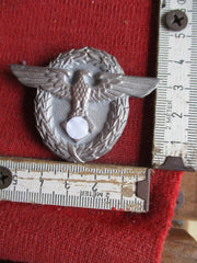 Polizei Abzeichen mit Reichsadler und HK aus einem alten Händlerbestand