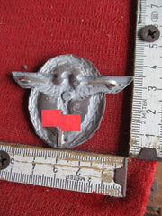 Polizei Abzeichen mit Reichsadler und HK aus einem alten Händlerbestand