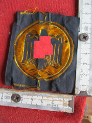 SS DAF Sporthemd Stoffabzeichen mit Adler + HK gesetzlich geschützt