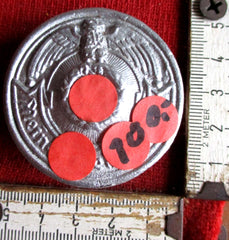 SS mit Devise Koppelschloss Feldbinde Polizei  aus einem alten Händlerbestand