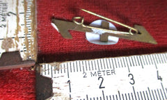 DJ Pimpfe Freikorps Abzeichen Wolfsangel an Nadel aus einem alten Händlerbestand