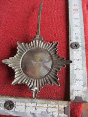 Orden Braunschweiger Husaren Freikorps Wehrwolf Totenkopf emailliert 60 mm gemarkt