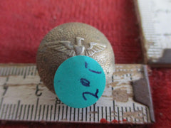 Metall Knopf Uniform RS gemarkt ca 20 mm mit HK aus einem alten Händlerbestand