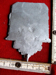 Plakette 1000 Km Reichsautobahn 1936 für Teilnehmer der Eröffnungsfeier mit HK