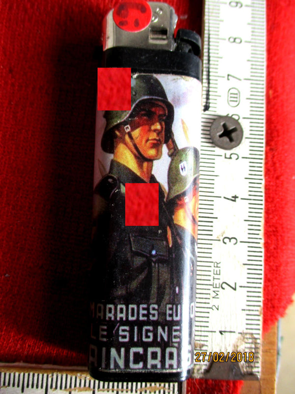 Feuerzeug SS Gas zum nachfüllen Sammlerfertigung