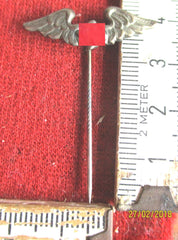 Eisenbahn Reichsbahn Anstecknadel mit HK aus einem alten Händlerbestand