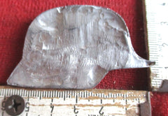 Stahlhelm Wehrmacht mit Wappen + HK als Wand Deko Abzeichen Maße ca 60x35 mm