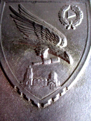 Luftwaffe Ehrenplakette der 21. Luftwaffen-Felddivision für hervorragende Leistungen und Verdienste