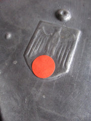 Wehrmacht Soldat mit Stahlhelm mit HK Emblem Wand Relief gemarkt Maße ca 220x150 mm