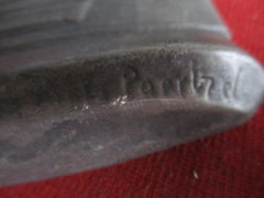 Wehrmacht Soldat mit Stahlhelm mit HK Emblem Wand Relief gemarkt Maße ca 220x150 mm